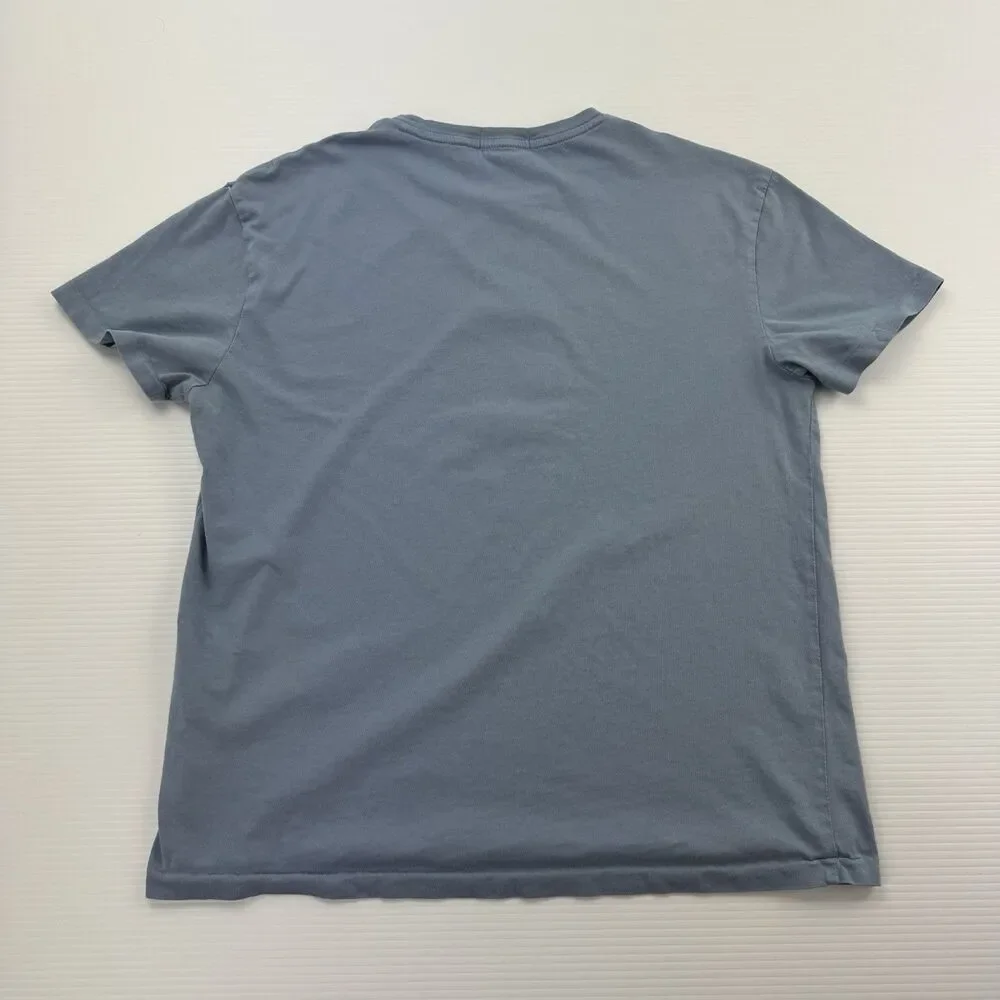 Polo Ralph Lauren Polo Bear Ski T Shirt Mens M Blue Classic Fit Graphic Tee